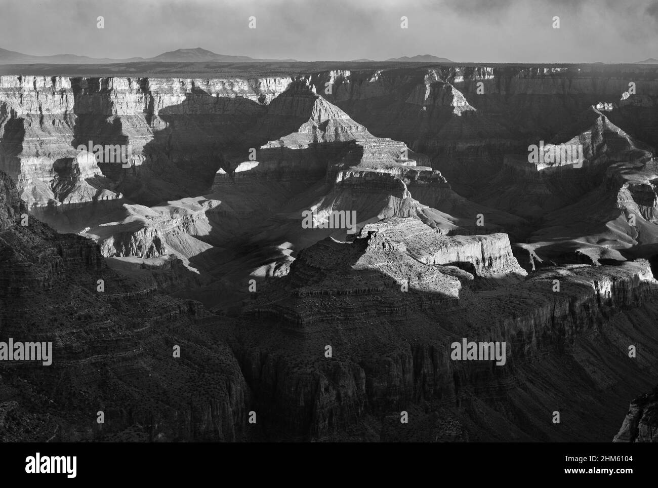 The grand canyon of arizona Black and White Stock Photos & Images - Alamy