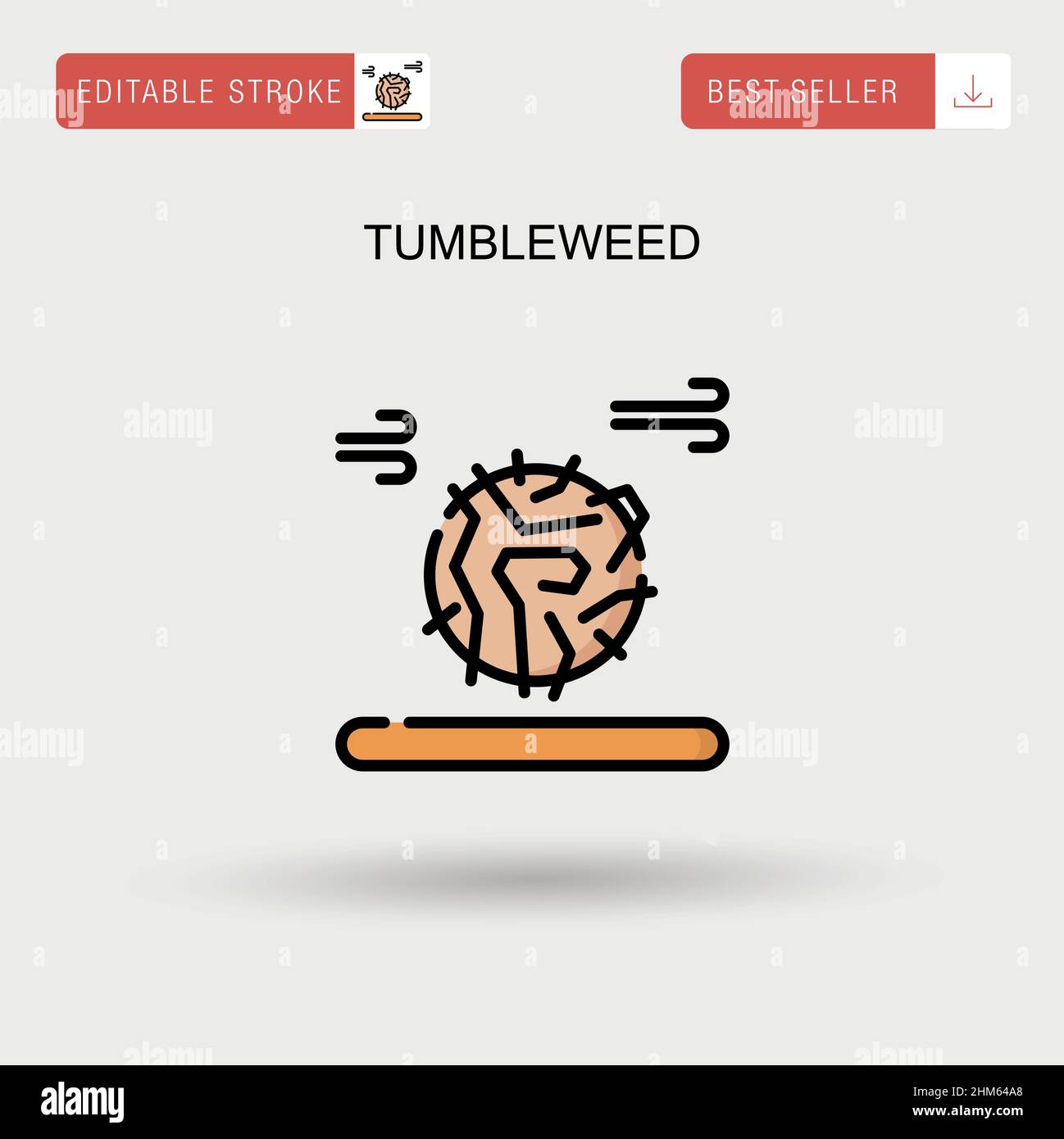 Dry grass bush in Stock Vector Images - Alamy