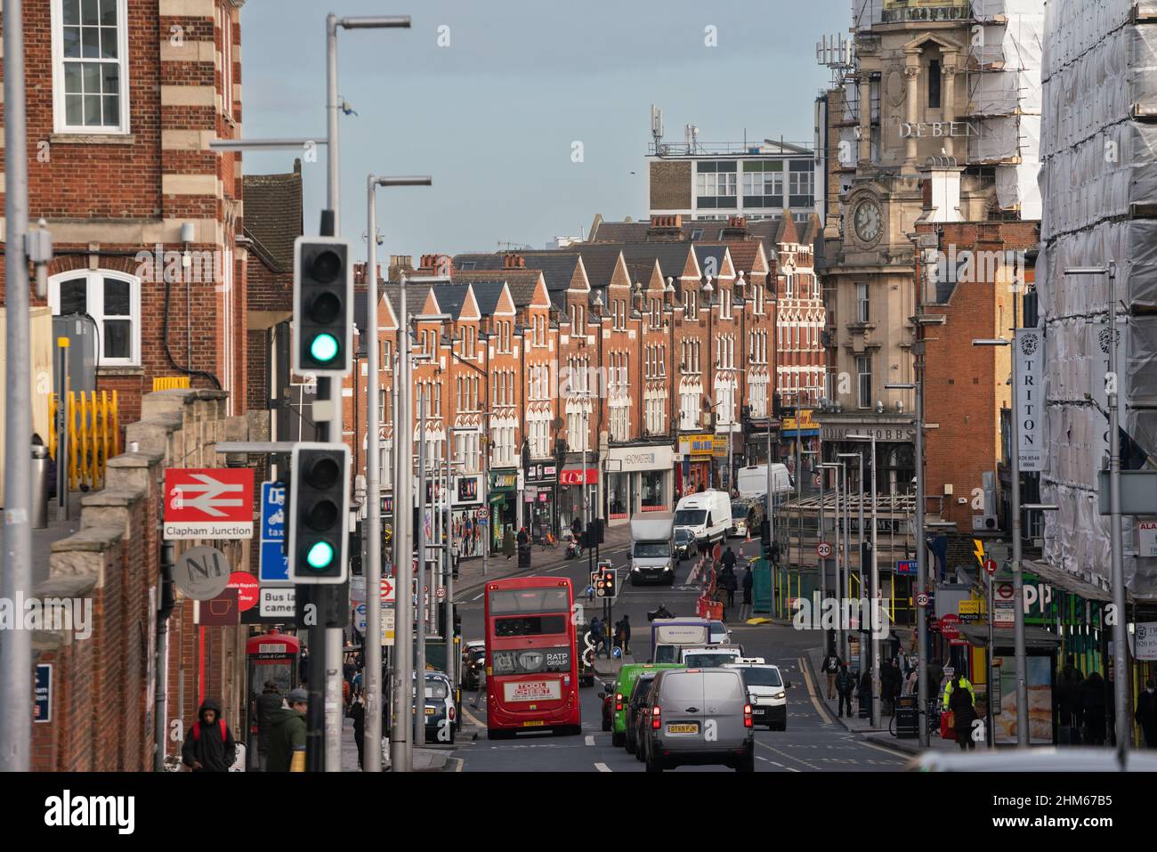 St John's Hill, Clapham Junction Railway Station, London, England, UK Stock Photo Alamy