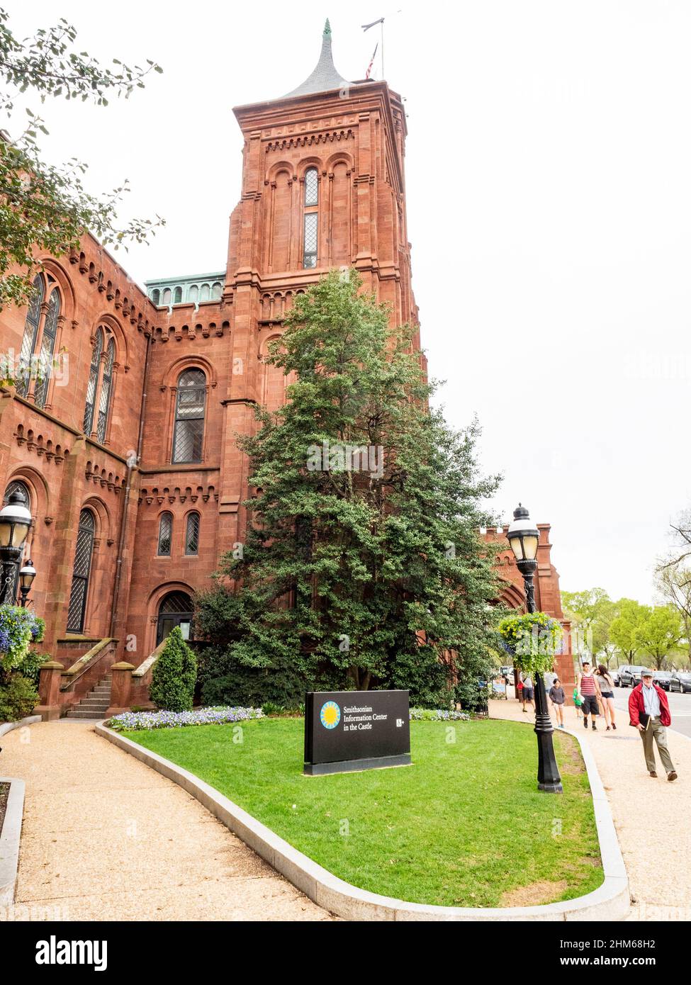 Smithsonian Institution Arts and Industries Building, Washington, DC USA Stock Photo