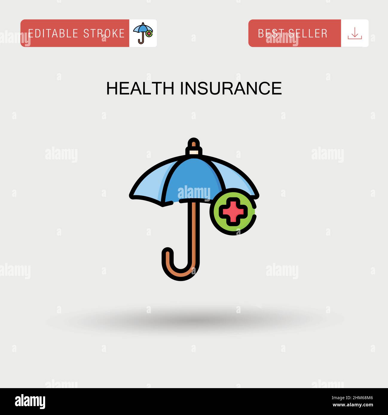Health insurance Stock Vector Images Alamy