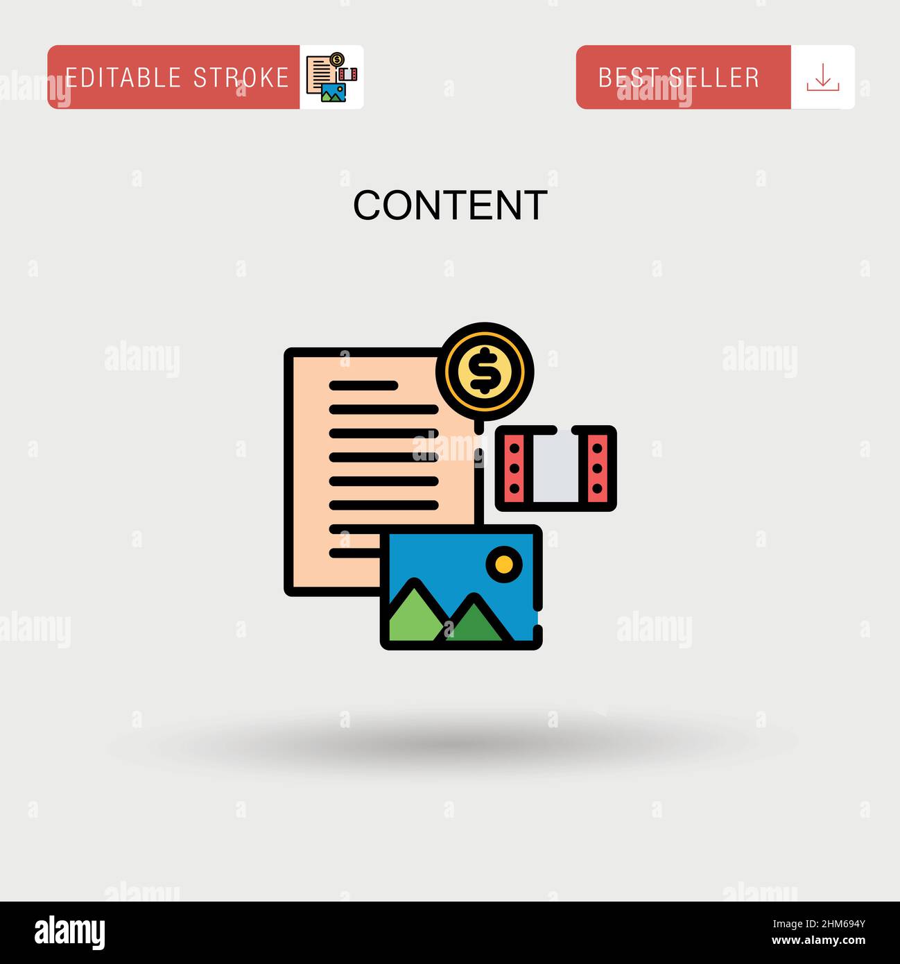 Content customer Stock Vector Images Alamy