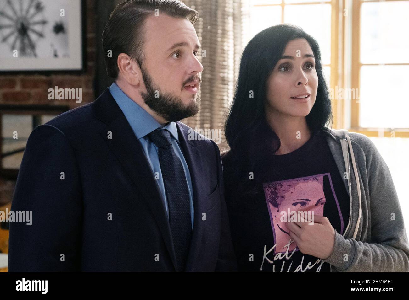 MARRY ME, from left: John Bradley, Sarah Silverman, 2022. ph: Barry ...