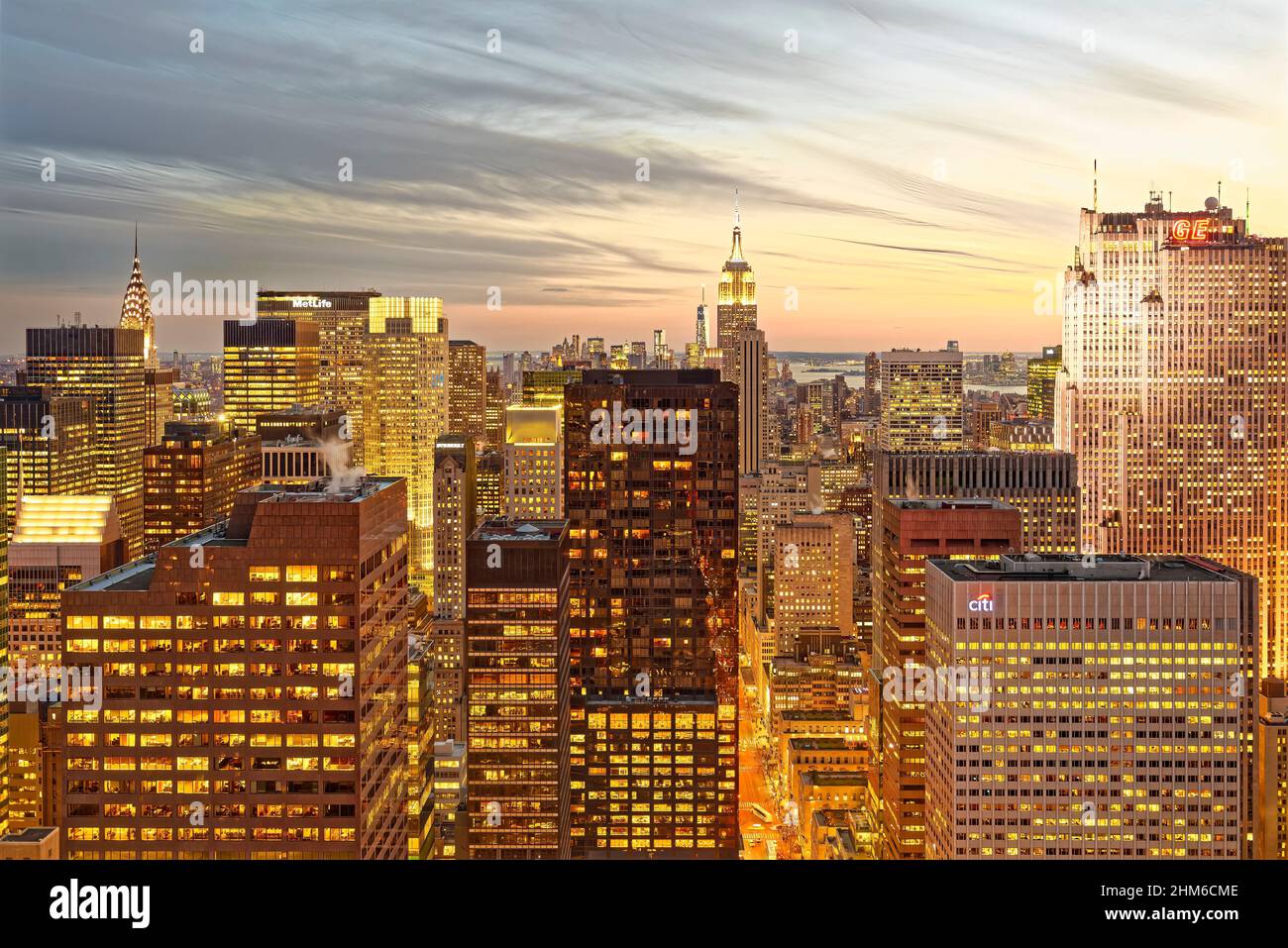 New York City skyline Stock Photo Alamy
