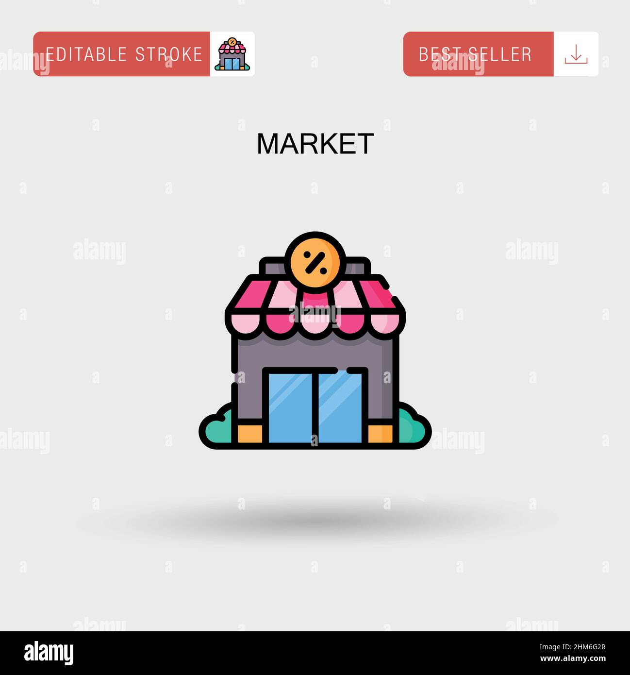 Digital market social Stock Vector Images - Alamy