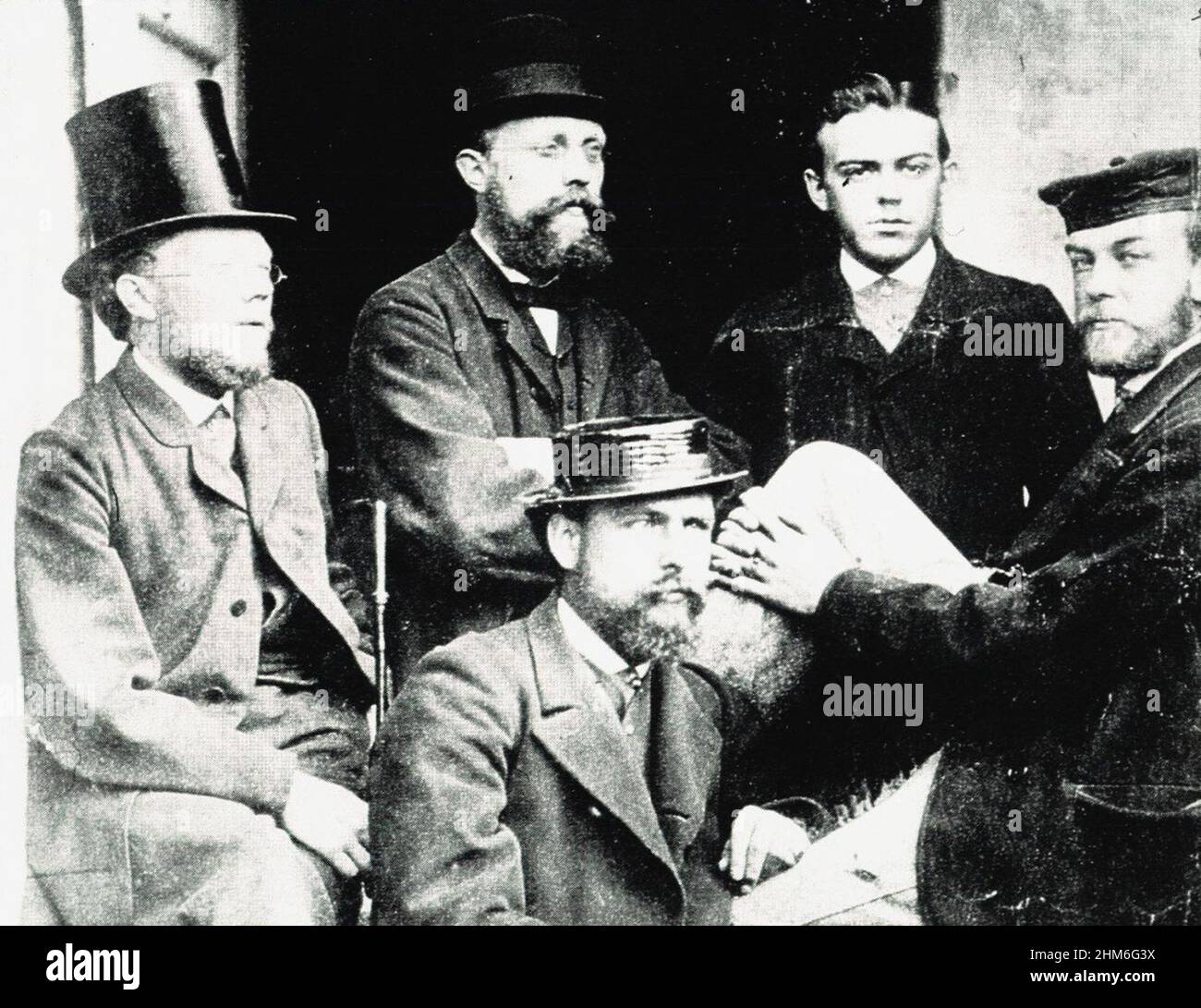 A portrait of the Swedish playwright Henrik Ibsen Stock Photo Alamy