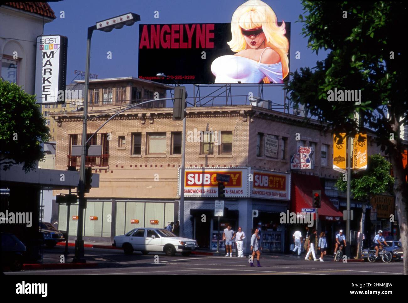 Angelyne Billboard Young Angelyne Billboard Young