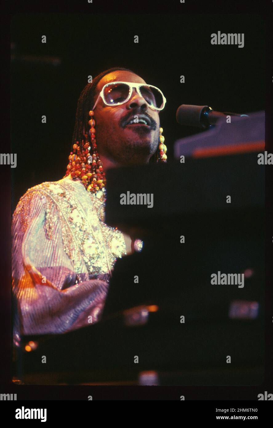 Photo De Presse Originale – Stevie Wonder Réf. D 48