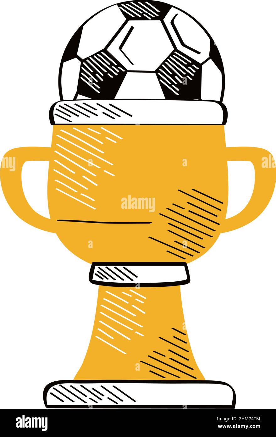 football soccer trophy cup award Stock Vector Image & Art - Alamy