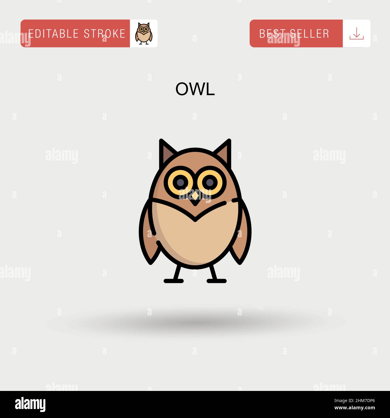 Barn owl cartoon hi-res stock photography and images - Alamy