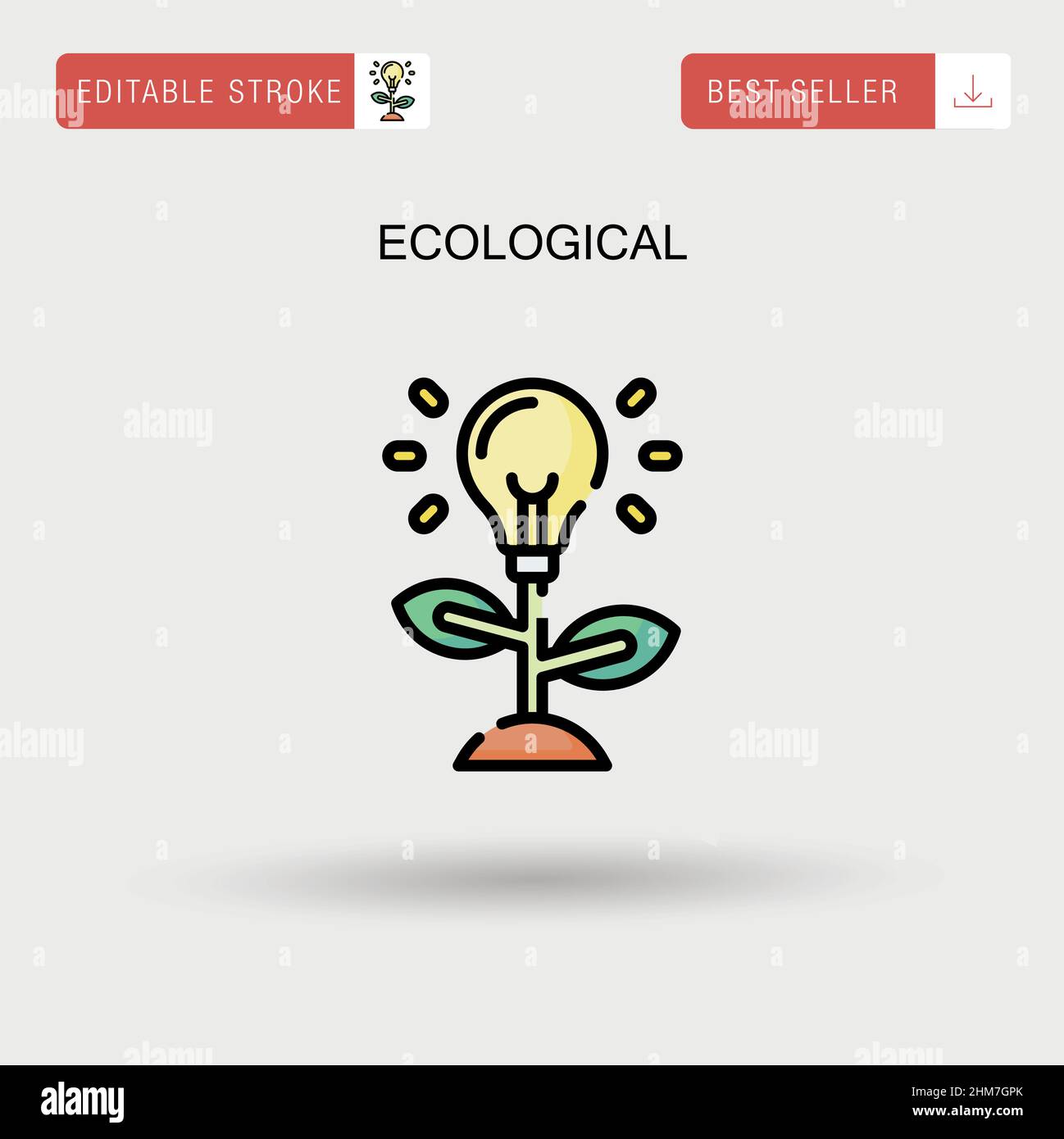 Concept ecological icon nature hi-res stock photography and images - Alamy