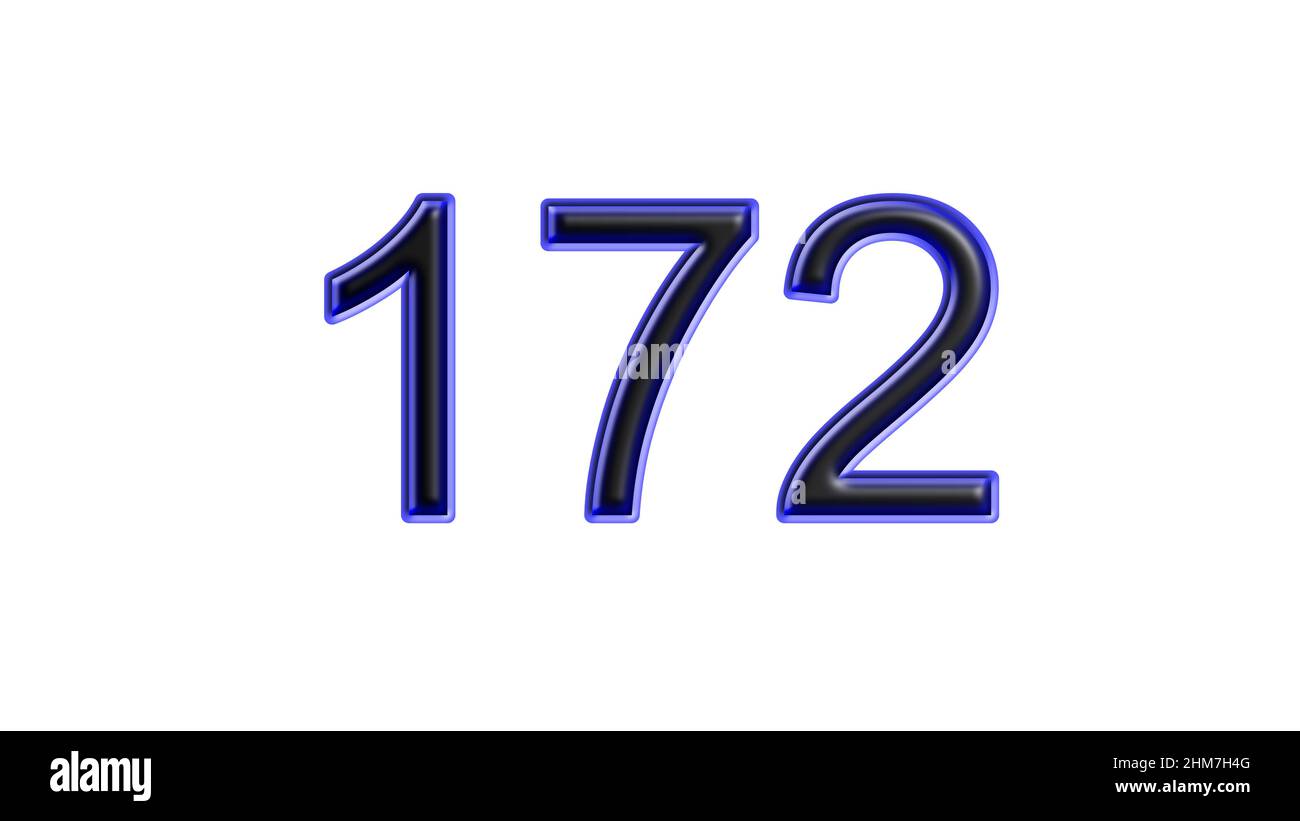 Number 172 Cut Out Stock Images & Pictures Alamy