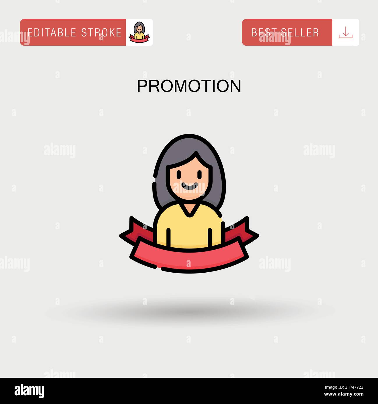 Promotion Simple vector icon Stock Vector Image & Art - Alamy