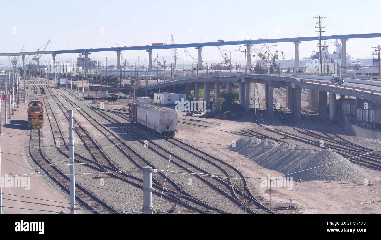 Industrial area, manufacturing or production district in San Diego