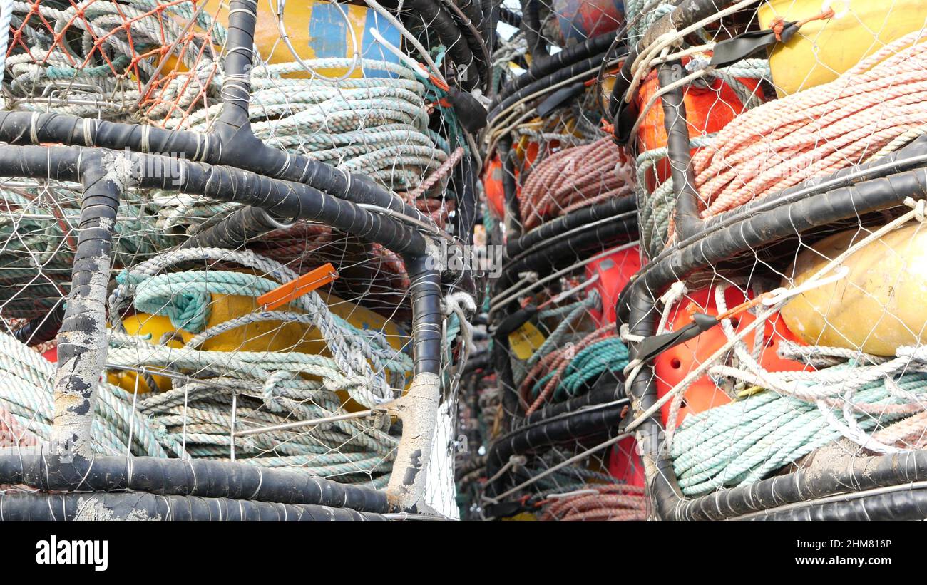 Fishermans basket hi-res stock photography and images - Alamy