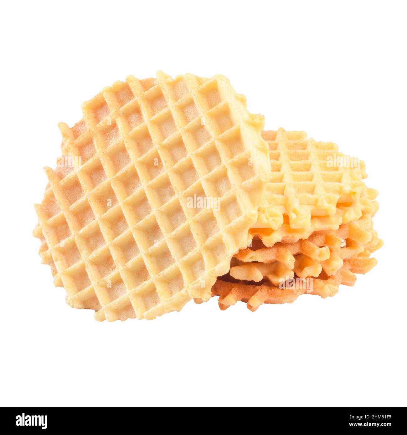 Round Waffles High Resolution Stock Photography And Images Alamy