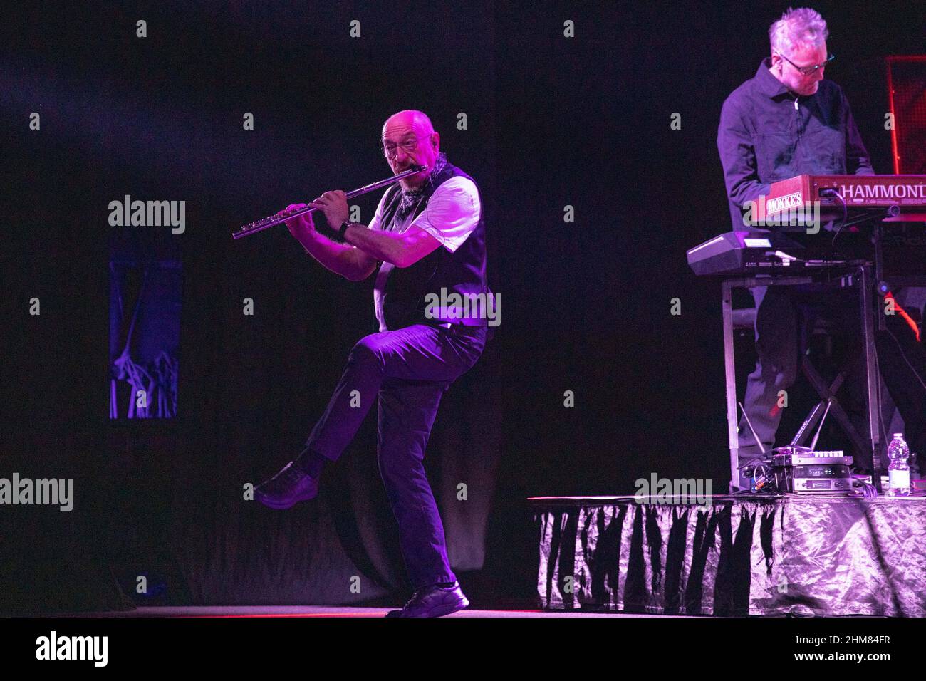 Gran Teatro Geox, Padova, Italy, February 06, 2022, Ian Anderson during  2022 JETHRO TULL tour The Prog Years - Music Concert Stock Photo - Alamy