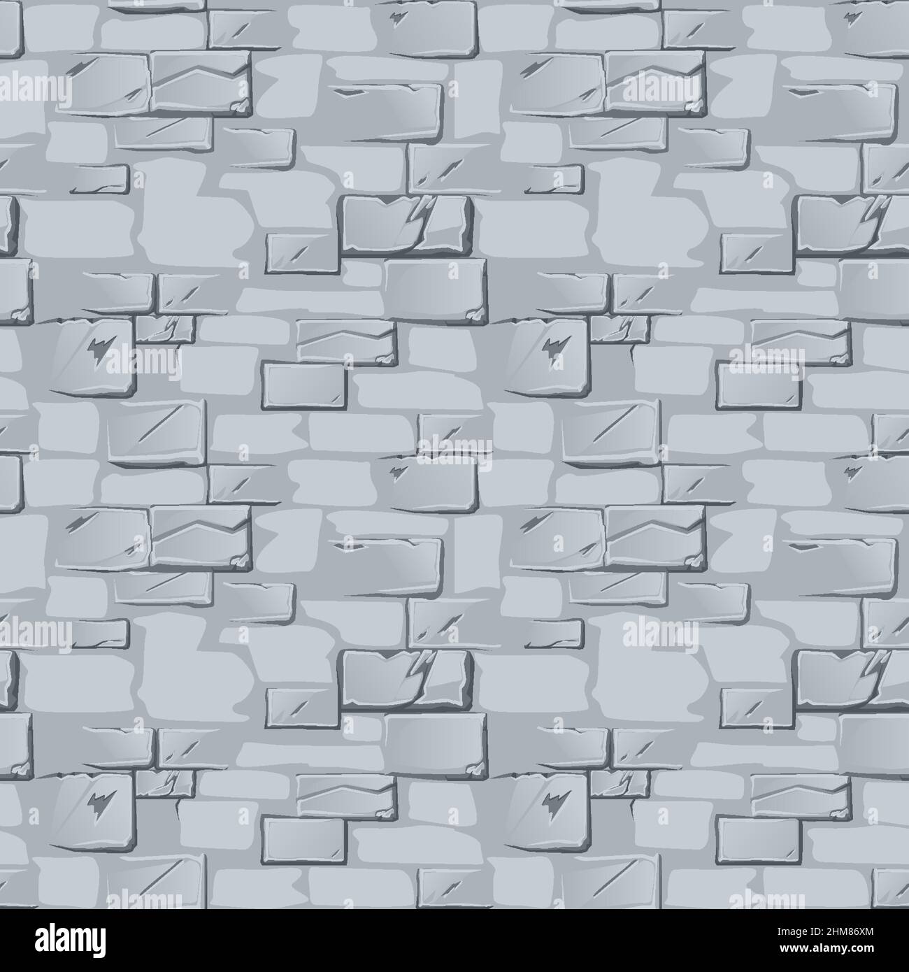 Vector seamless pattern of gray stone wall Stock Vector Image & Art - Alamy