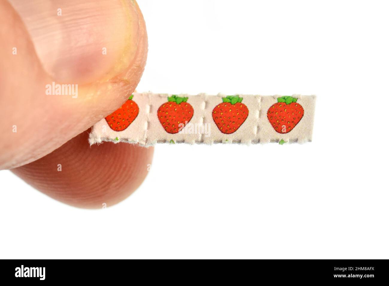 Strawberry tripsBlotting paper impregnated with the drug L.S.D