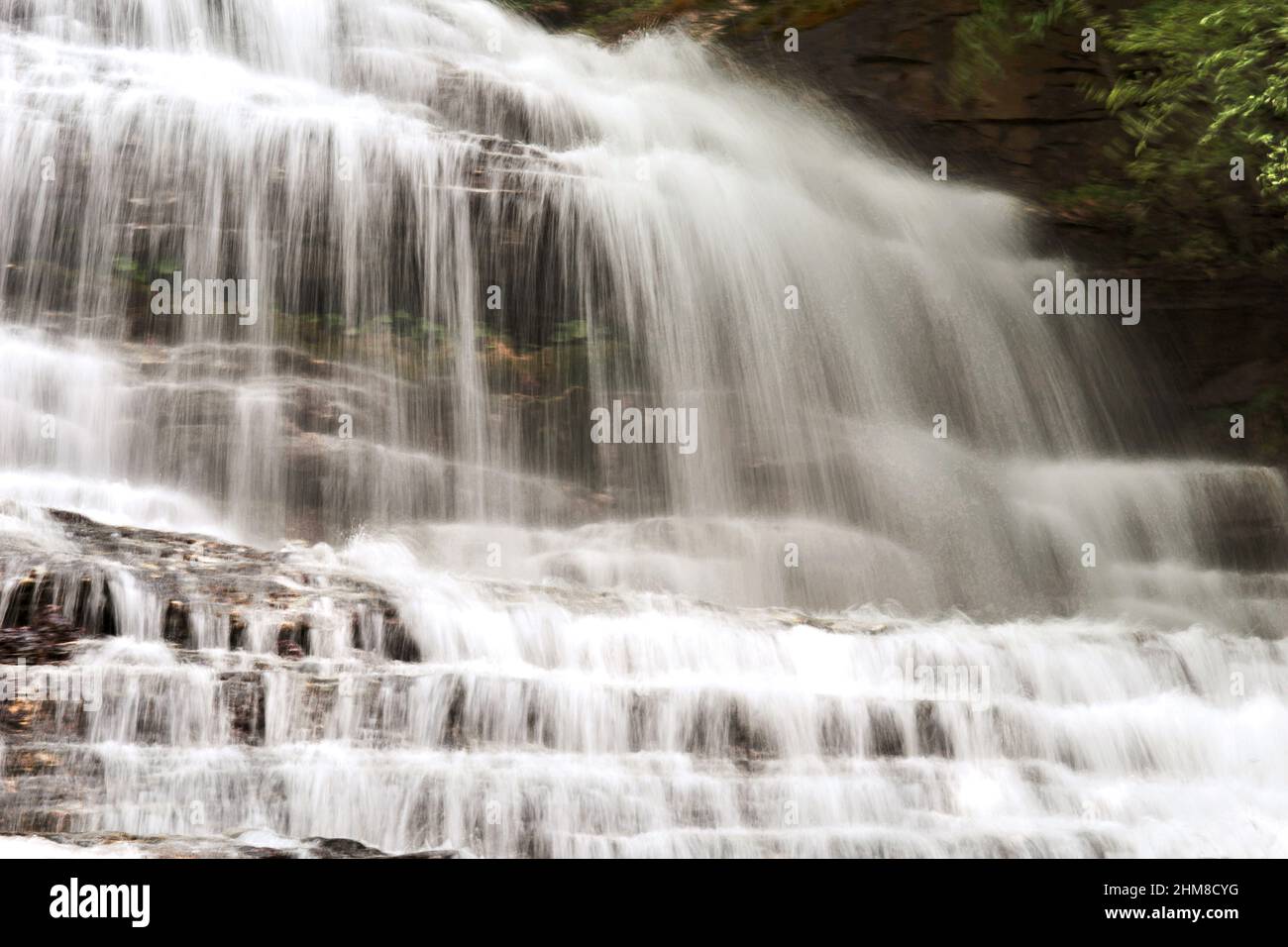 Monti della Laga National Park, Prata Falls, Acquasanta Terme, Marche, Italy, Stock Photo