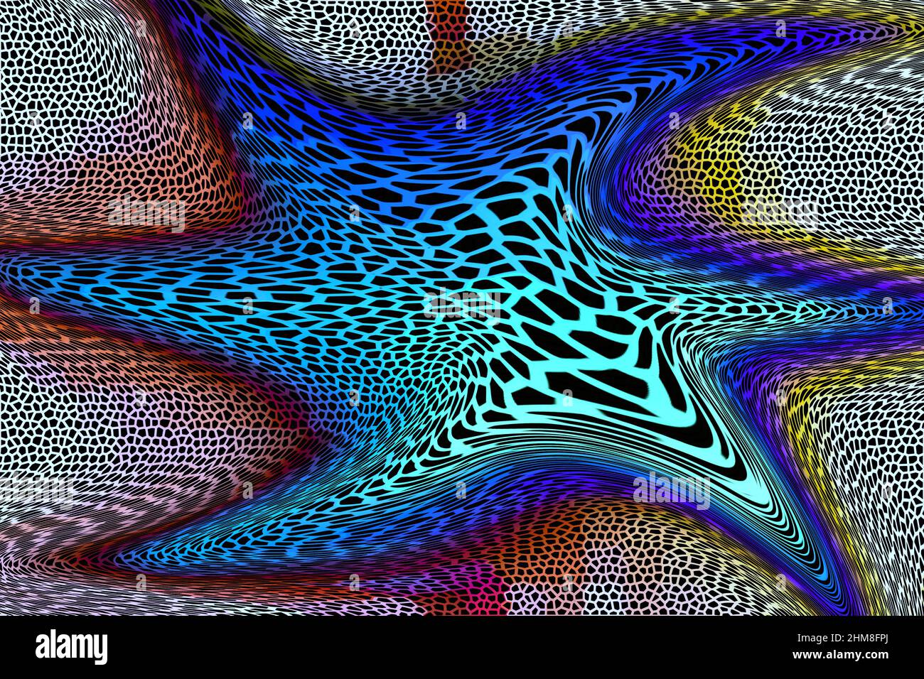 abstract dark blue dotted background with dimensional perspective ...