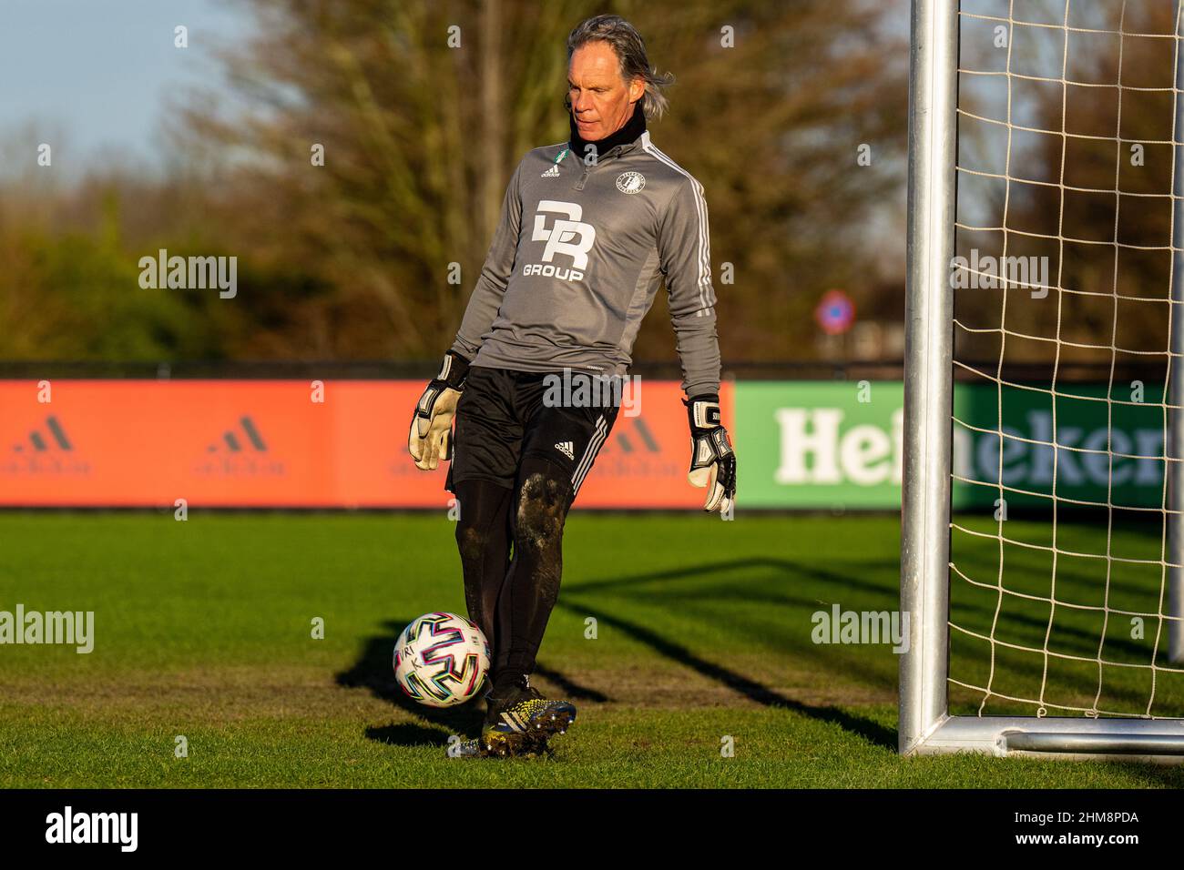 Rotterdam (lr) Goalkeeping Coach John Bos of Feyenoord Vrouwen 1