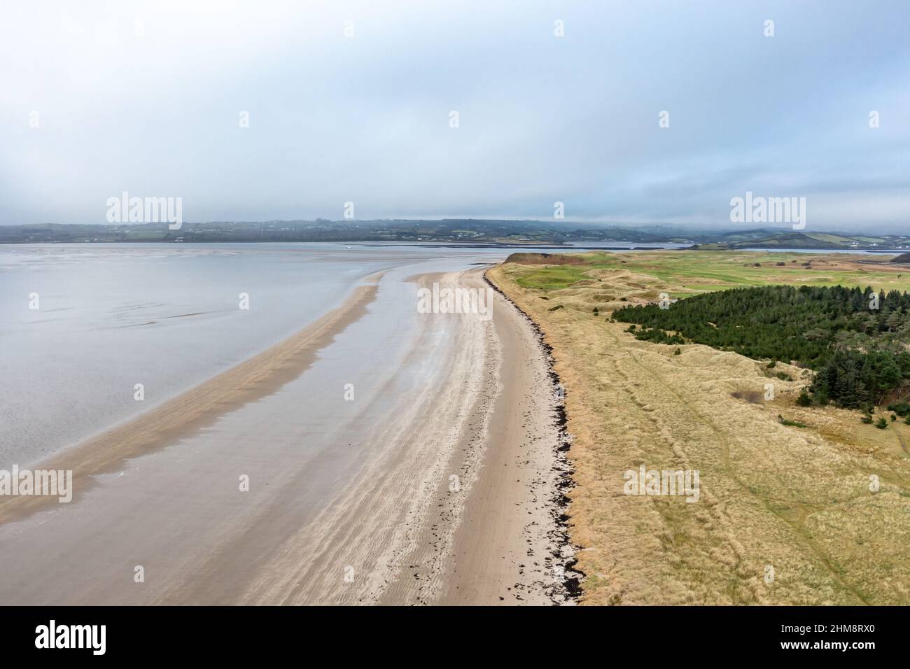 Aerial view of Murvagh in County Donegal, Ireland Stock Photo - Alamy