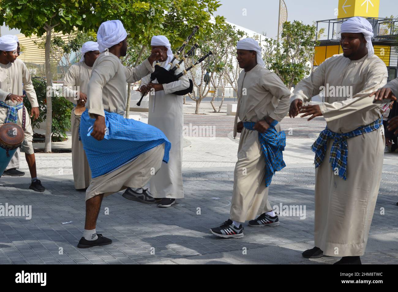 Arab music and dance performance at the main site of Expo 2020 Dubai in