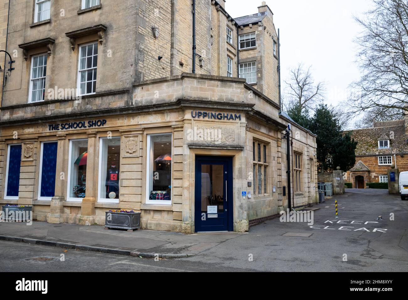 The School Shop in Uppingham, Rutland,UK Stock Photo Alamy