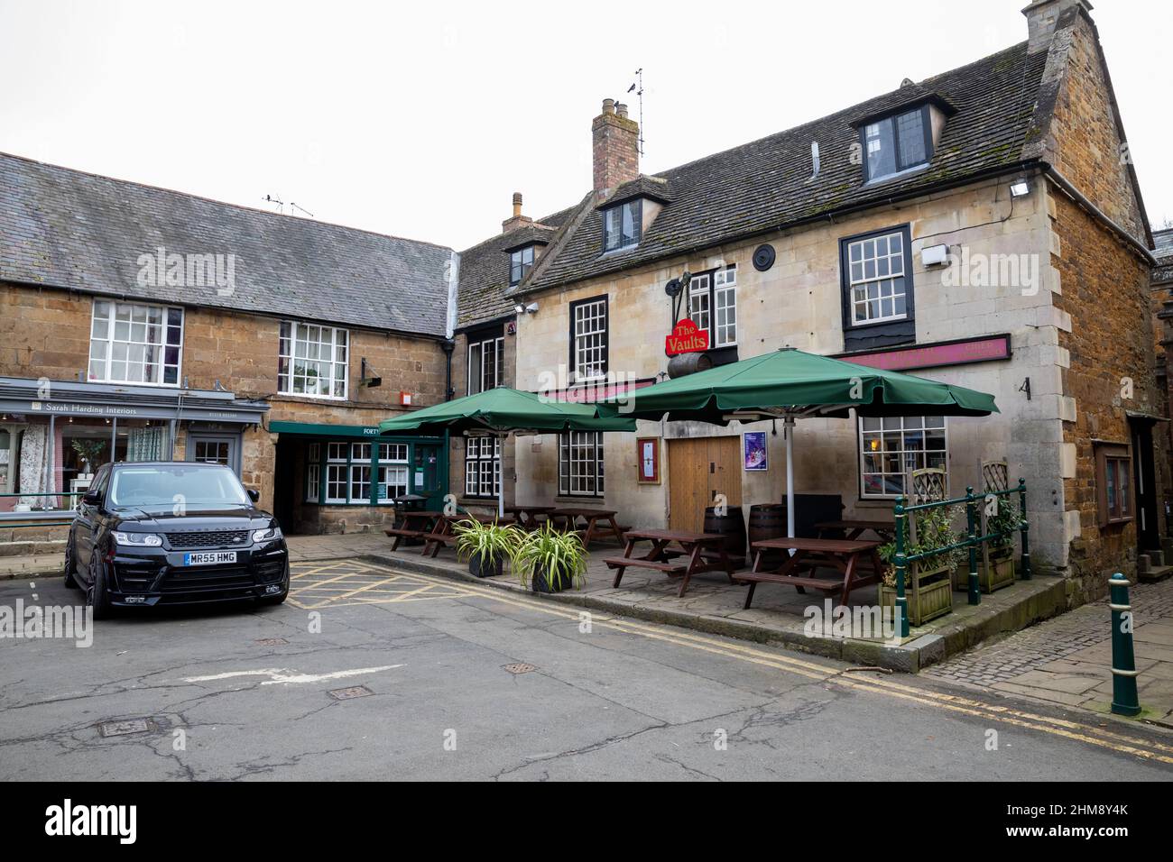 The Vaults in Uppingham, Rutland,UK Stock Photo Alamy