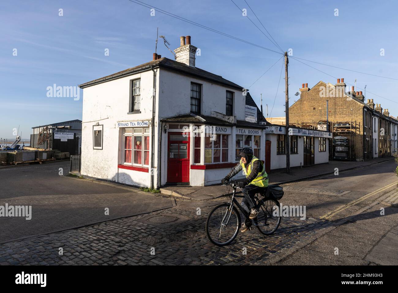 LeighOnSea situated on the northern side of the Thames Estuary, Essex