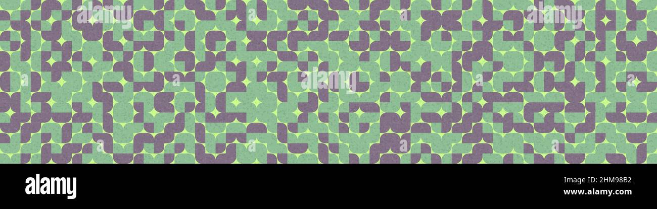 Abstract Geometrical generative computational art illustration Stock Vector
