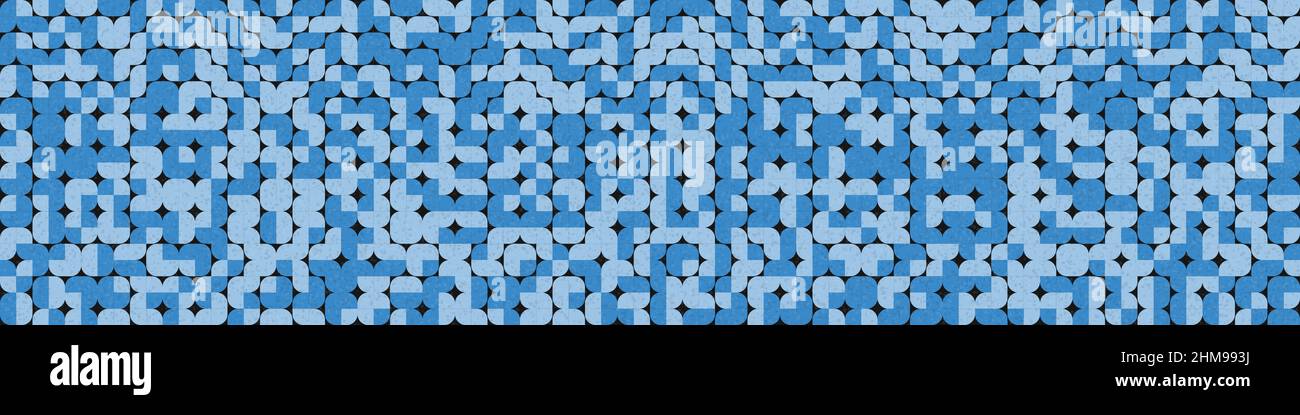 Abstract Geometrical generative computational art illustration Stock Vector
