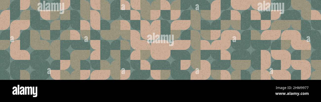 Abstract Geometrical generative computational art illustration Stock Vector