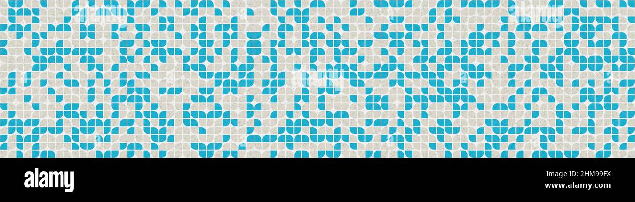 Abstract Geometrical generative computational art illustration Stock Vector