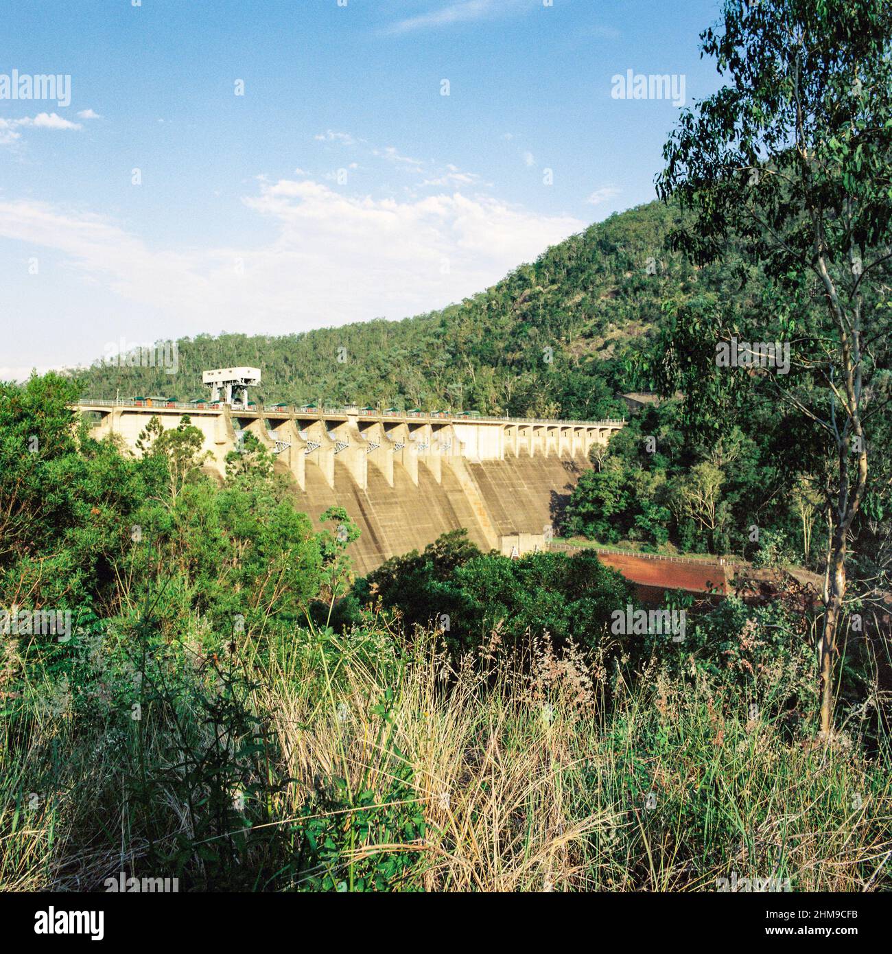 Somerset Dam wall, Queensland, Australia Stock Photo Alamy