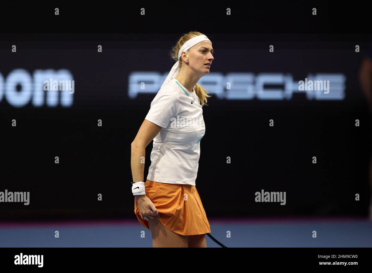 Petra Kvitova of Czech Republic seen during the St. Petersburg Ladies