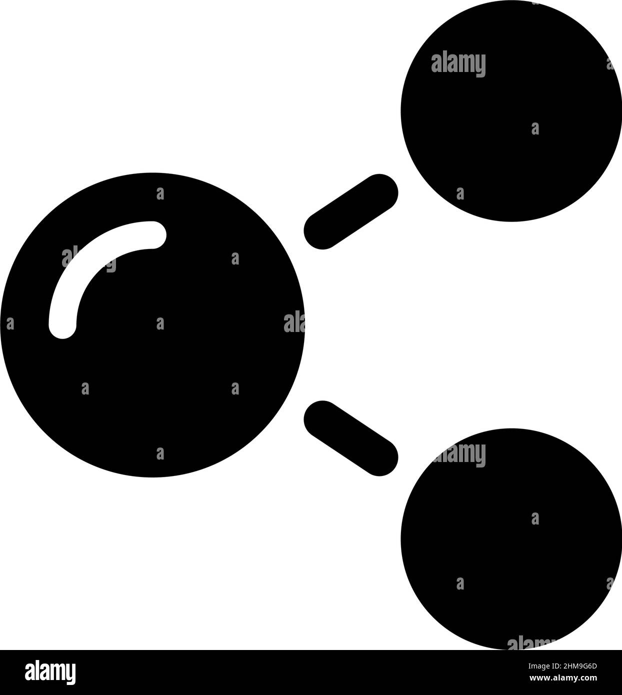 Social media sharing black glyph icon Stock Vector Image & Art - Alamy