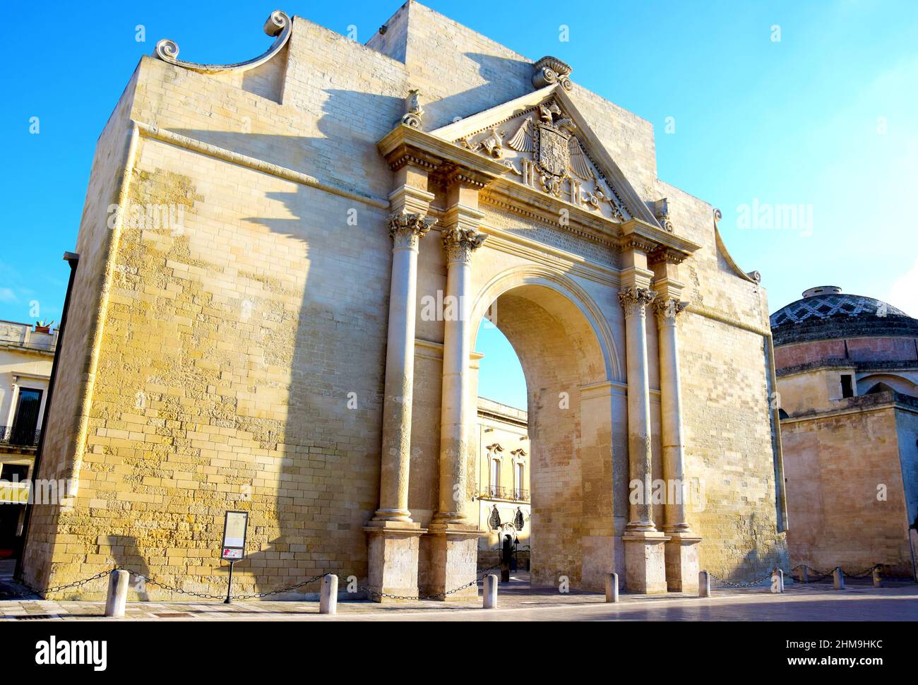 Ancient architecture and blue sky Stock Photo - Alamy
