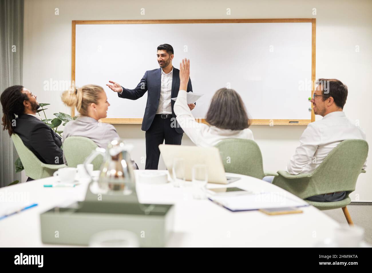 Questions and answers in the seminar or to the speakers in the