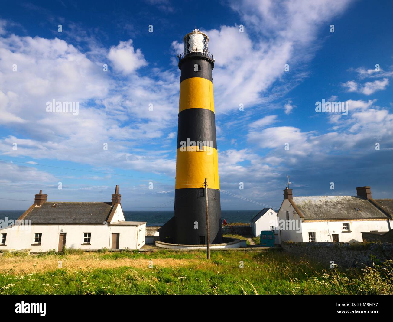St. John's Point Lighthouse County Down Northern Ireland Stock Photo
