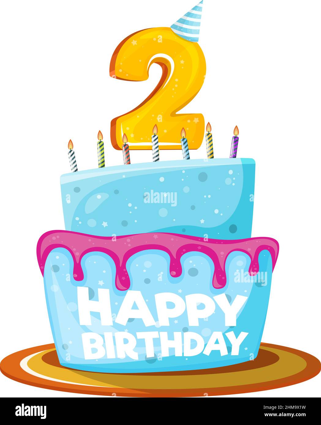 6th Birthday Cake Clip Art at Clker.com - vector clip art online, royalty  free & public domain