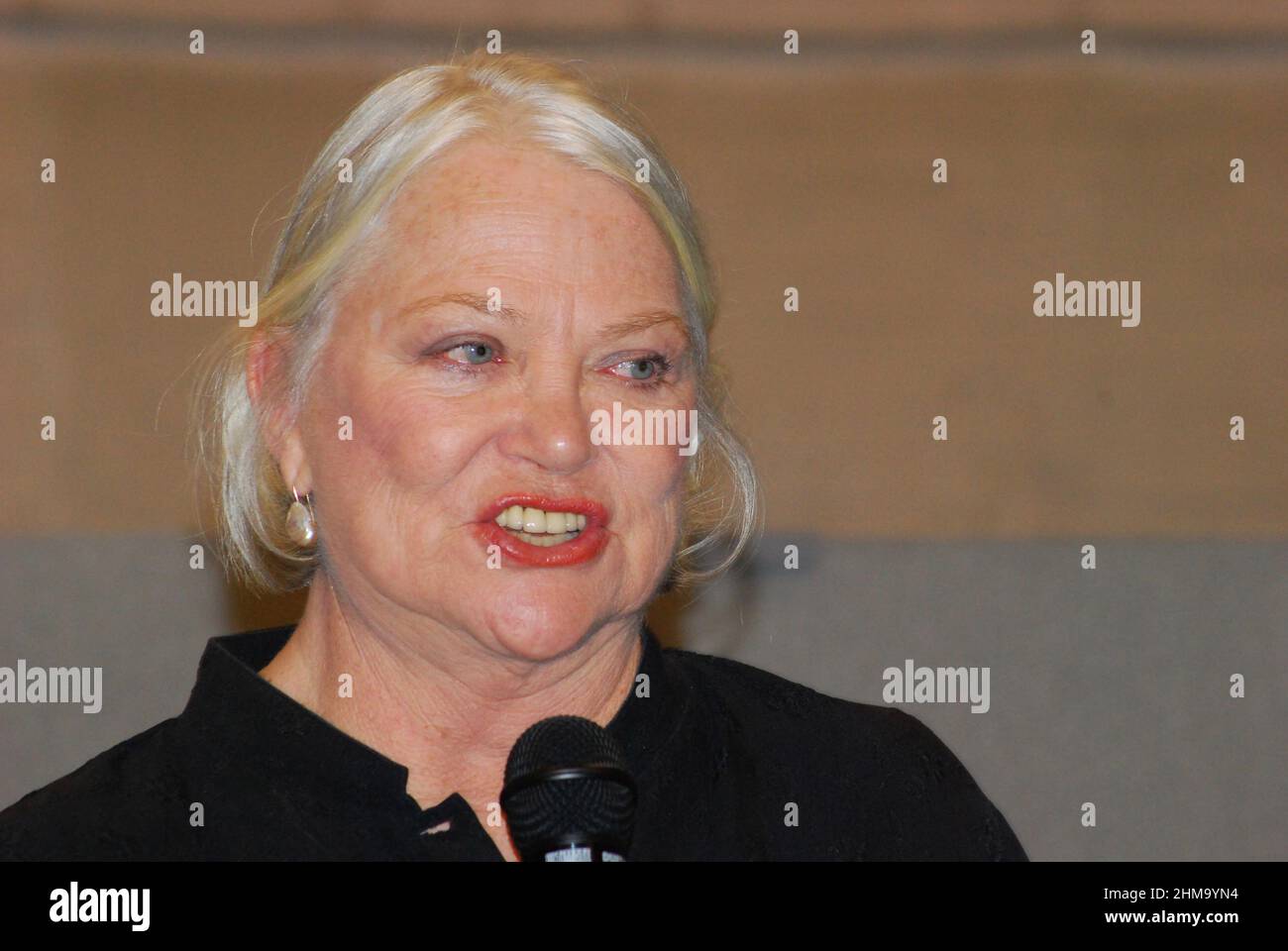American award-winnning TV, film, and stage actress, Louise Fletcher, best known for Star Trek: Deep Space Nine, and One Flew Over the Cuckoo's Nest. Stock Photo