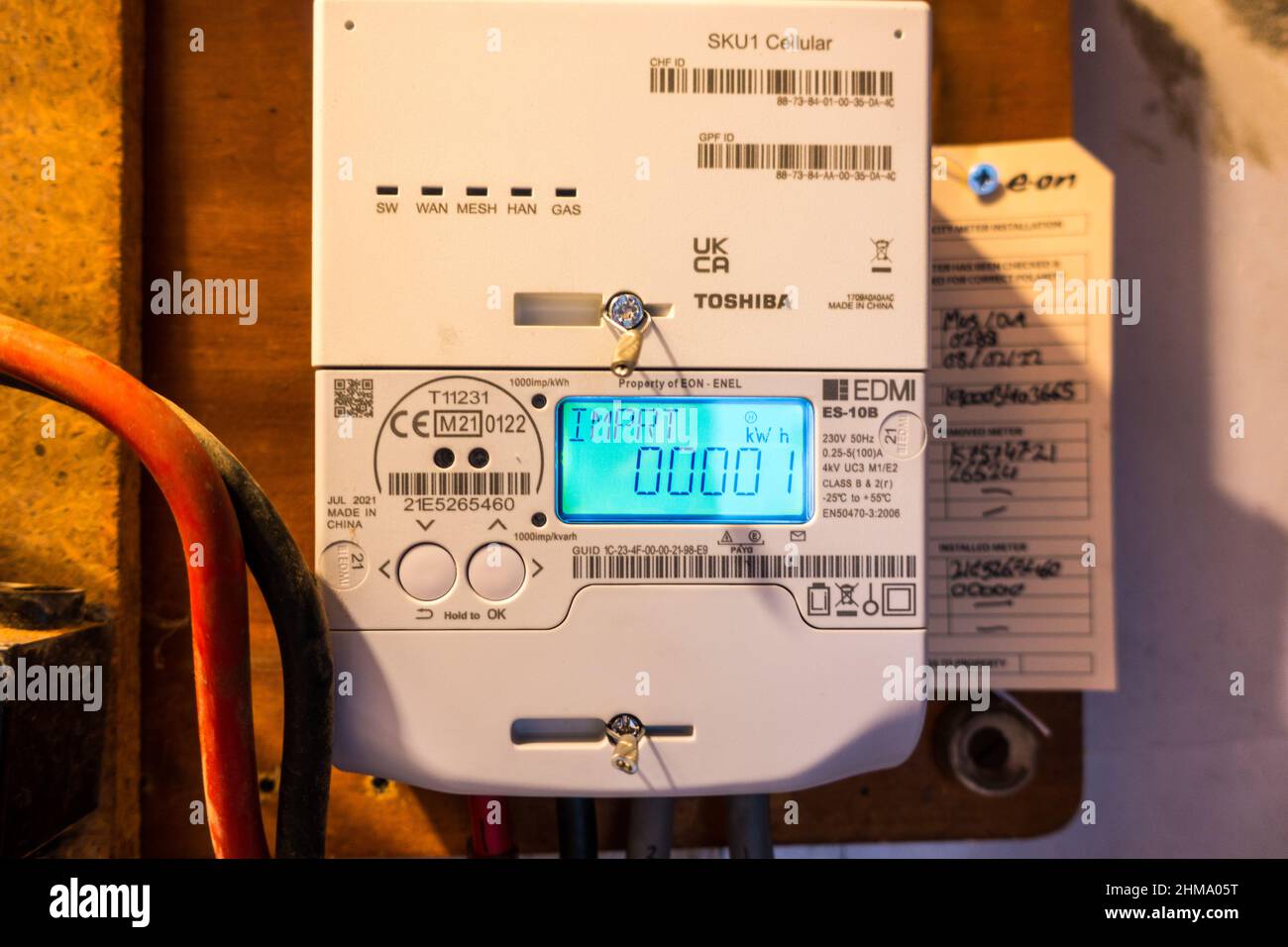 Automated meter reading hi-res stock photography and images - Alamy