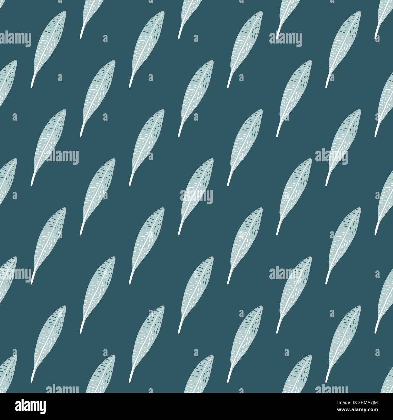 Feathers seamless pattern. Background feather of bird. Repeated texture ...