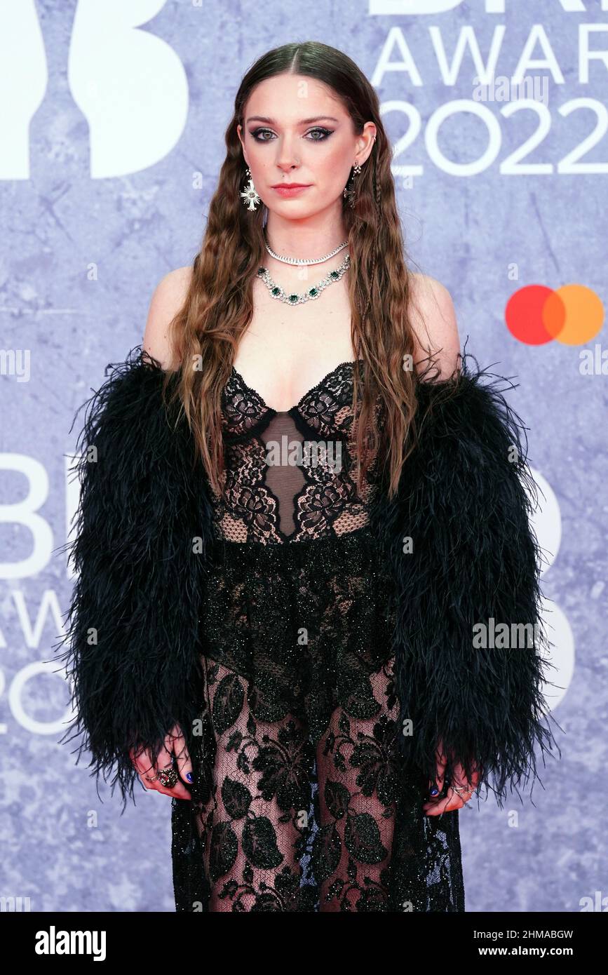 Holly Humberstone attending the Brit Awards 2022 at the O2 Arena
