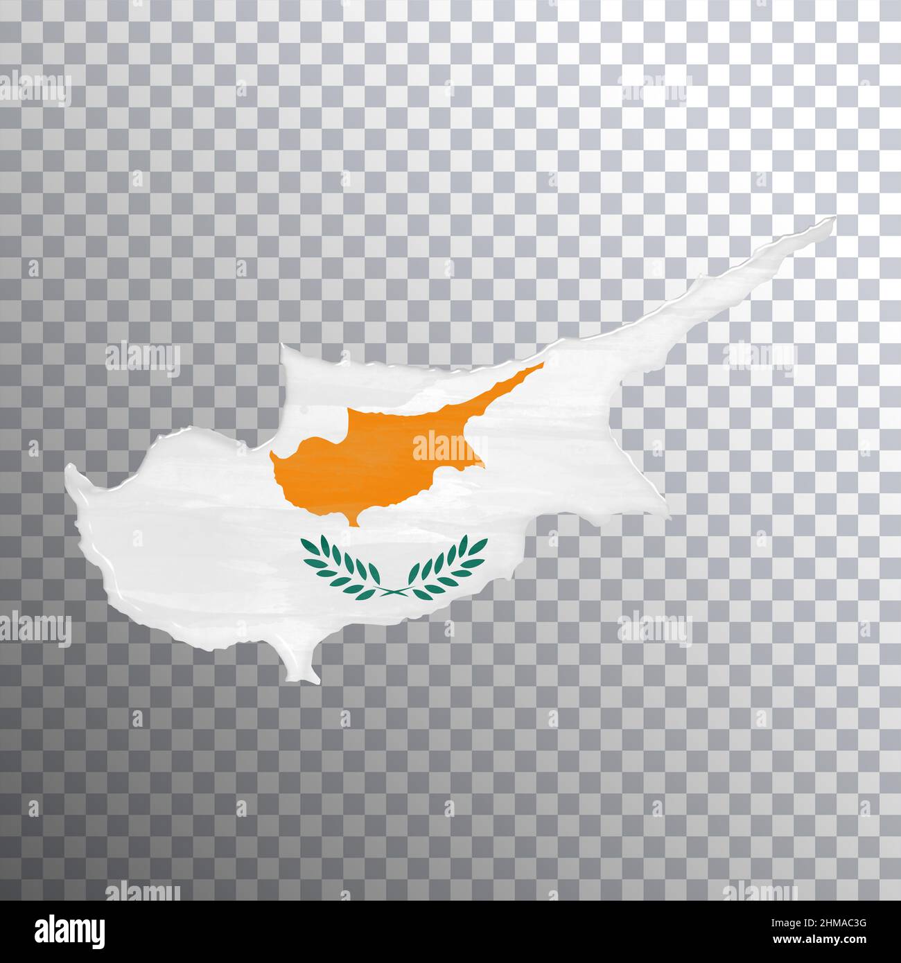 Cyprus Flag And Map Transparent Background Clipping Path Stock Photo Cyprus Flag And Map Transparent Background Clipping Path Stock Photo