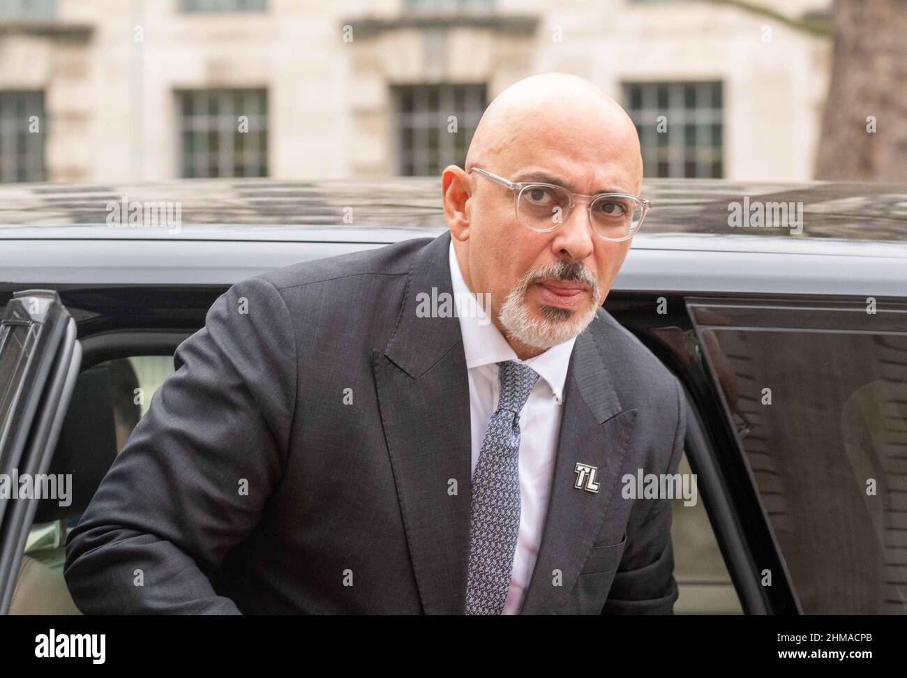 London, UK. 8th Feb, 2022. Ministers and military at the office
