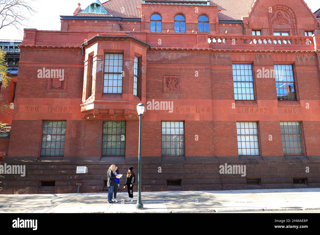 Fisher Fine Arts Library and Arthur Ross Gallery building in University