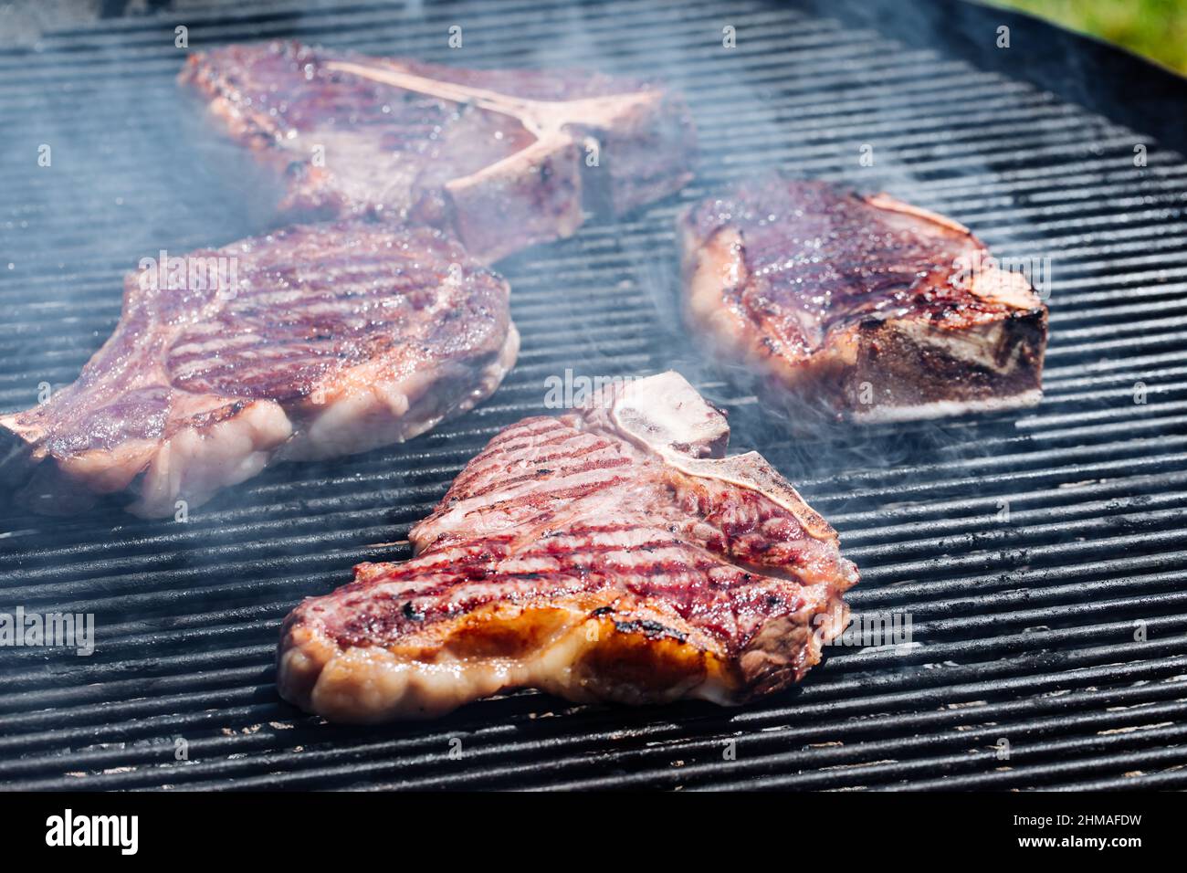 Contra Fillet Various steak selection including rib eye, t-bone, fillet steak and ...